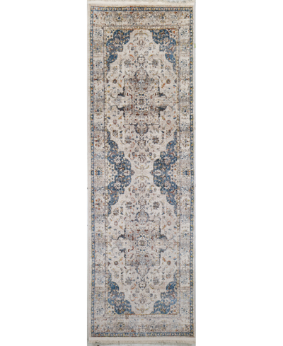 Bb Rugs Cennial Cnl110 2'6" X 8'6" Runner Area Rug In Ivory