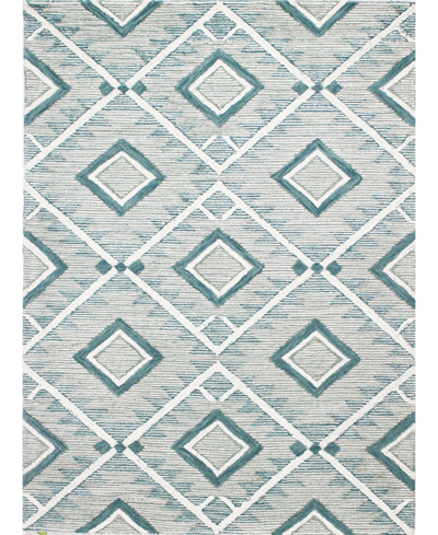 Bb Rugs Adige Adi174 5' X 7'6" Area Rug In Teal