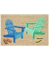 Liora Manne Front Porch Indoor Outdoor Adirondack Seaside Area Rug