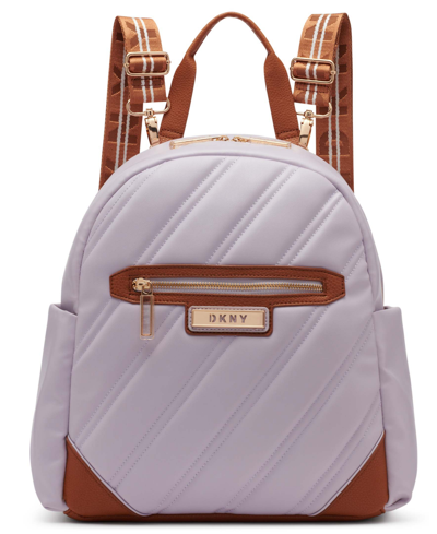 Dkny Bias 15" Carry-on Backpack In Lavender