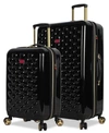 BETSEY JOHNSON HEART TO HEART HARDSIDE LUGGAGE COLLECTION