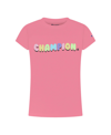 CHAMPION LITTLE GIRLS RAINBOW BUBBLE LETTERS GRAPHIC T-SHIRT