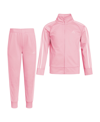 ADIDAS ORIGINALS TODDLER GIRLS LONG SLEEVES CLASSIC TRICOT TRACK JACKET AND PANTS, 2-PIECE SET