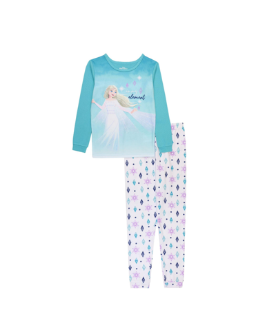 Ame Toddler Girls Frozen T-shirt And Pajama, 2 Piece Set In Multi