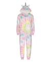 MAX & OLIVIA SLEEP ON IT BIG GIRLS UNICORN ONESIE WITH NOVELTY HOOD