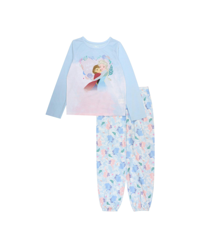 Ame Little Girls Frozen T-shirt And Pajama, 2 Piece Set In Multi
