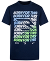 NIKE 3BRAND BY RUSSELL WILSON NIKE 3BRAND BY RUSSELL WILSON BIG BOYS BORN FOR THIS T-SHIRT