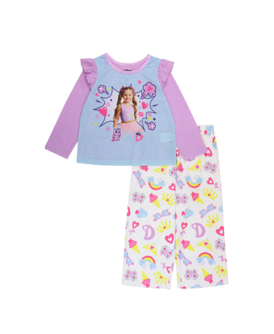 Ame Toddler Girls Love, Diana T-shirt And Pajama, 2 Piece Set In Multi