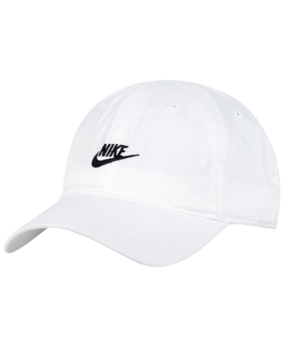 Nike Little Boys And Girls Futura Classic Baseball Cap In White