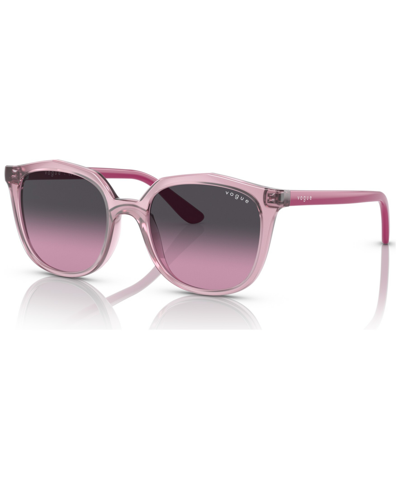 Vogue Jr Jr Sunglasses, Gradient Vj2016 In Transparent Purple