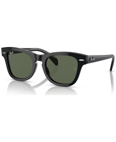 Ray-ban Jr Kids Sunglasses, Rj9707s (ages 11-13) In Black