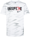 NIKE 3BRAND BY RUSSELL WILSON NIKE 3BRAND BY RUSSELL WILSON BIG BOYS INSPIRE SHORT SLEEVE T-SHIRT
