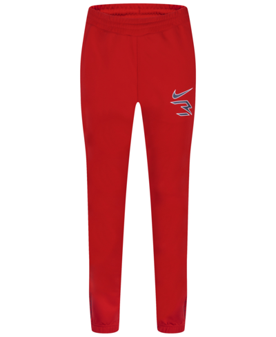 Nike 3brand By Russell Wilson Big Boys Panel Pants In University Red