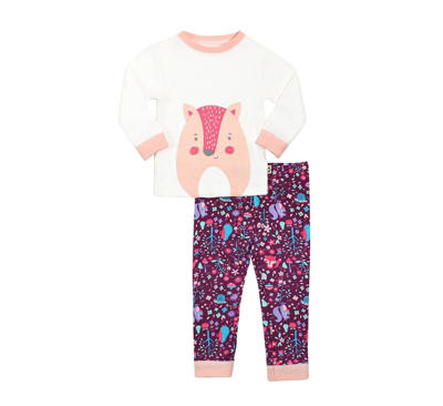 Snugabye Baby Girl Convert-a Toy T-shirt And Pants, 2 Piece Set In Pink