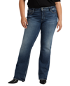 Silver Jeans Co. Plus Size Suki Slim-fit Bootcut Jeans In Indigo
