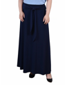 NY COLLECTION PLUS SIZE MAXI WITH SASH WAIST TIE SKIRT
