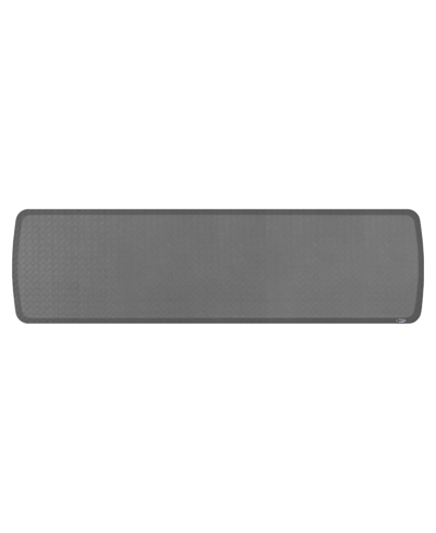 Gelpro Elite Basketweave Gel Plus Foam Premium Fatigue-resistant Kitchen Mat, 20" X 72" In Charcoal