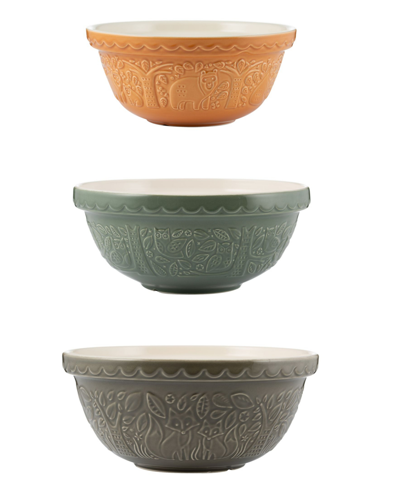 Mason Cash In The Forest New Mixing Bowls, Set Of 3 In Assorted