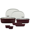 Corningware 10-pc. French Cabernet Bakeware Set In Cabernet