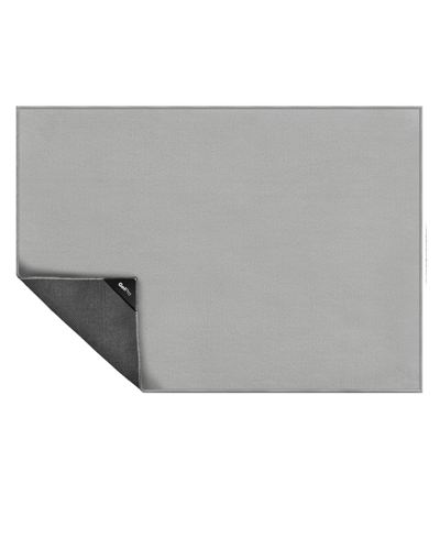Gelpro Nevermove Plush Accent Rug, 24" X 34" In Gray