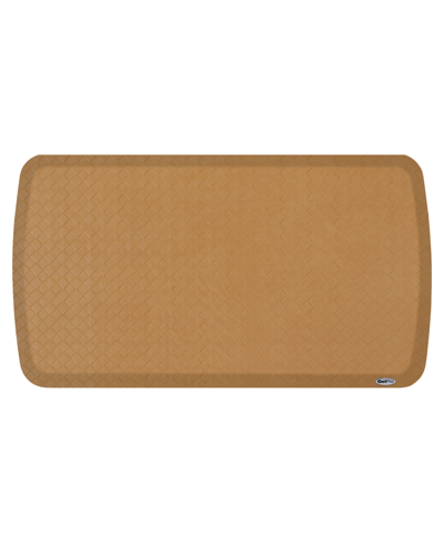 Gelpro Elite Basketweave Gel Plus Foam Premium Fatigue-resistant Kitchen Mat, 20" X 36" In Tan