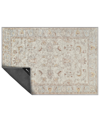 Gelpro Nevermove Traditional Jordan Kitchen Rug, 24" X 34" In Beige