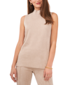 VINCE CAMUTO WOMEN'S SOLID MOCK-NECK SLEEVELESS BLOUSE