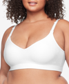 Warner's Elements Of Bliss Wireless Lift Bra 1298 In White