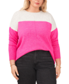 Vince Camuto Plus Size Colorblocked Sweater In Paradox