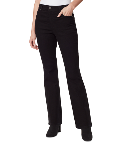 Gloria Vanderbilt Women's Amanda Bootcut Jeans In Black Rinse