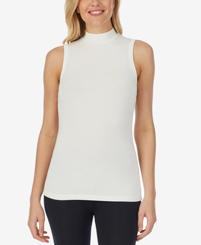 Cuddl Duds Women's Softwear Stretch Tank Top In Ivory