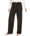 HUE WOMEN'S SLEEPWELL PRINTED KNIT PAJAMA PANT MADE WITH TEMPERATURE REGULATING TECHNOLOGY
