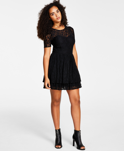 needle & thread patchwork lace dress Emily Lace Ankle Gown main image 1