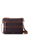 The Sak Women's Esperato Nylon Crossbody In Aubergine