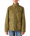 LUCKY BRAND WOMEN'S TWILL STAND-COLLAR UTILITY JACKET