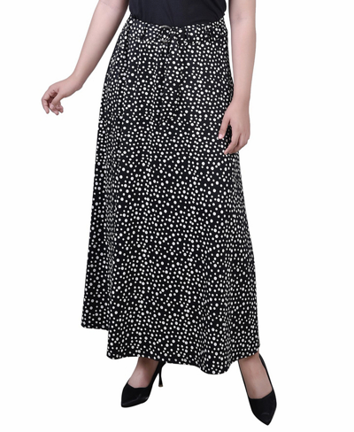 Ny Collection Plus Size Maxi Length Skirt In Nice Icemoon