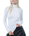 FRENCH CONNECTION WOMEN'S LONG-SLEEVE TURTLENECK TOP