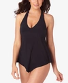 Magicsuit Taylor Racerback Underwire Tankini Top In Black In Black