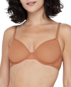 Skarlett Blue Mischief Push-up Bra In Gleam/terracotta