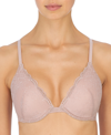 Natori Women's Avail Full Figure Convertible Contour Underwire Bra 741258 In Rose Beige (nude )
