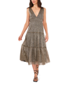 1.state Plunge Neck Maxi Dress In Rich Black