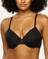 Felina Women's So Smooth Modal Everyday Demi T-shirt Bra In Black