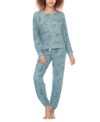 Honeydew Intimates 2pc Star Seeker Lounge Pant Set In Galaxy Cheetah