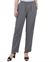 NY COLLECTION WOMEN'S SLIM LEG PULL ON PANTS