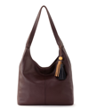 The Sak Huntley Leather Hobo In Mahogany
