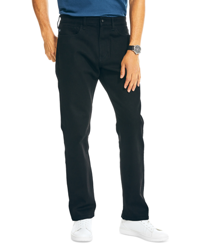 Nautica Men's Original Relaxed-fit Stretch Denim 5-pocket Jeans In Black Ink