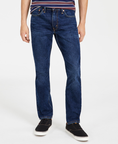Levi's Men's 511 Warm Slim Fit Stretch Jeans, Created For Macy's In Z Dark Indigo