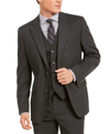 ALFANI MEN'S CLASSIC-FIT STRETCH SOLID SUIT JACKET, CREATED FOR MACY'S