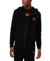 Hugo Boss Daple212 Mens Zip Through Hoodie Nos In Black