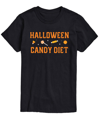 Airwaves Men's Halloween Candy Diet Classic Fit T-shirt In Black